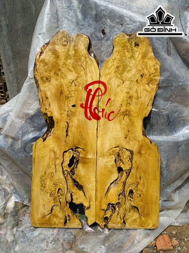 Tranh Chữ Phúc Gỗ Bằng Lăng Cao 108 Ngang 70 Sâu 3 (cm)