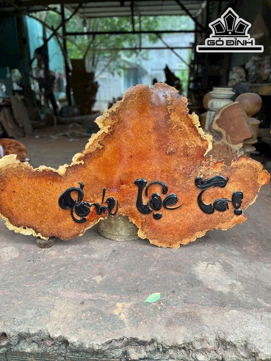 Tranh Phúc Lộc Thọ Gỗ Nu Hương Dài 125 Ngang 72 Sâu 1,2 (cm)