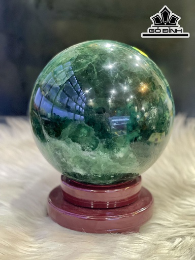 Bi Cầu Đá Flourite Đường Kính 19 (cm) 11,51kg