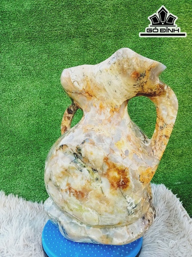 Tác Phẩm Đá Mã Não Cao 40 Ngang 30 (cm) 27kg