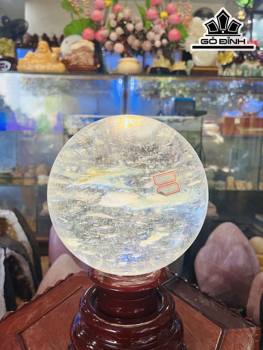 Bi Cầu Thủy Tinh Trắng Đường Kính Hạt 18 (cm) 18cts 6kg