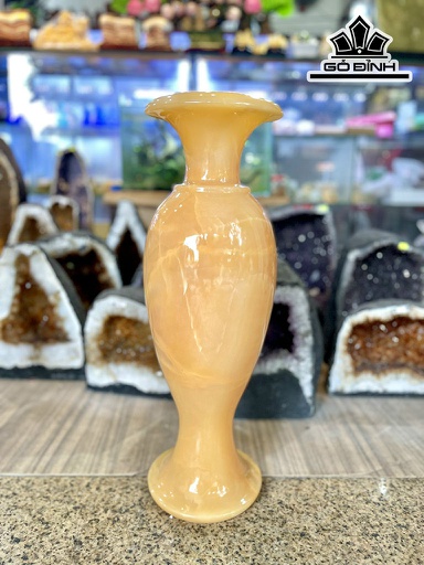 Lục Bình Đá Ngọc Hoàng Long Cao 60 Đường Kính Hạt 16 (cm) 16cts