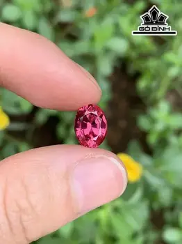 Viên Đá Spinel Hồng Cao 9,38 Ngang 7,1 Sâu 5 (mm) 2,3cts