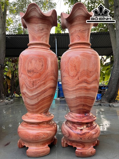 Lục Bình Gỗ Hương Cao 170 Đường Kính 50 (cm) DS3