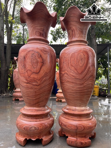 Lục Bình Gỗ Hương Cao 180 Đường Kính 55 (cm) DS26