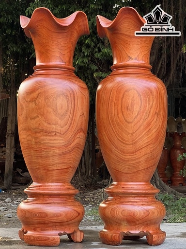 Lục Bình Gỗ Hương Cao 180 Đường Kính 58 (cm) DS17