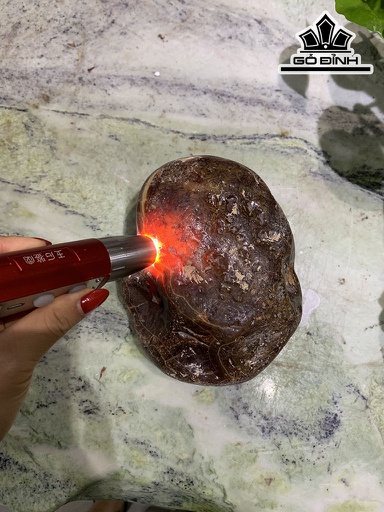 Khối Cuội Đá Mã Não Cao 8 Ngang 13 Sâu 16 (cm) 2,48kg