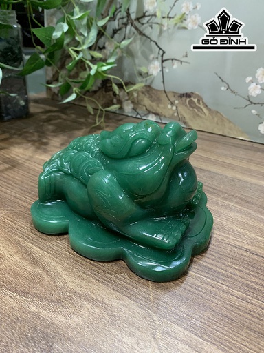 Thiềm Thừ Đá Ngọc Linh Đông Cao 10,5 Ngang 15 (cm) 2,15kg