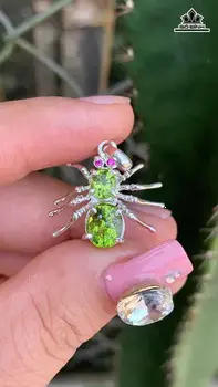 Mặt Dây Chuyền Đá Peridot