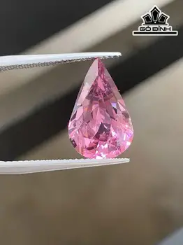 Viên Đá Spinel Hồng Cao 15,5 Ngang 9,4 Sâu 6,1 (mm) 5,55cts