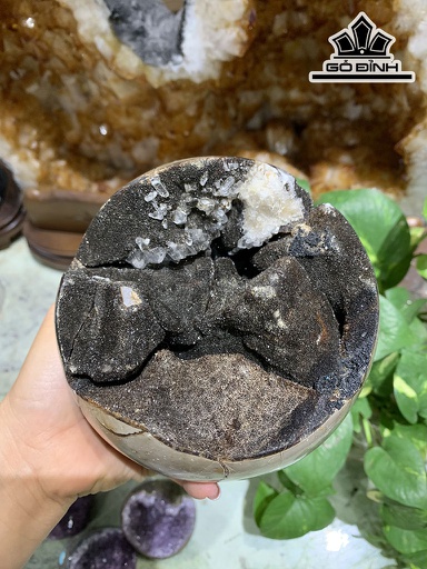 Quả Trứng Đá Mã Não Đường Kính Hạt 13 (cm) 2,2kg