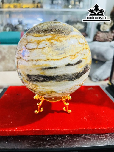 Bi Cầu Gỗ Hóa Ngọc Cao 17 (cm) 1kg