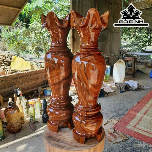 Lục Bình Gỗ LimCao 57 Đường Kính 16 (cm)