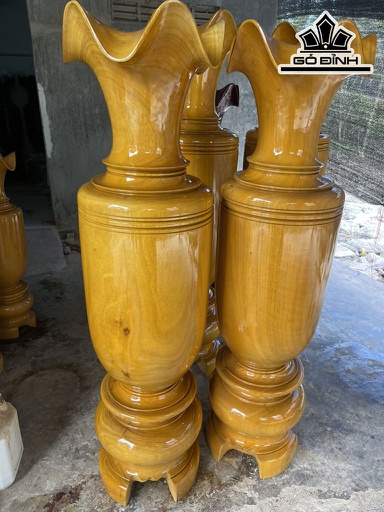 Lục Bình Gỗ Mít Cao 150 Đường Kính 39 (cm)