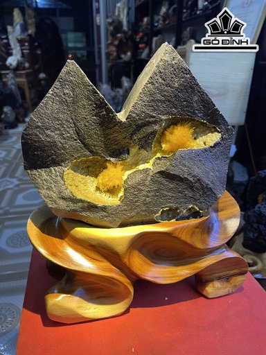 Bông Hoa Ưu Đàm Đá Trầm Tích Cao 29 (cm) 6kg