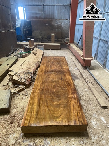 Mặt Bàn Gỗ Lim Dài 300 Rộng 81 Dày 12 (cm)