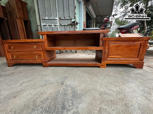 Kệ Tủ Gỗ Gõ Ngang 220 (cm)