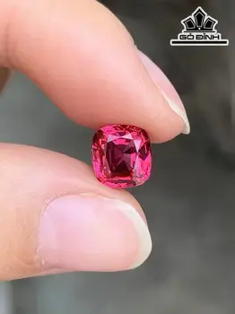 Viên Đá Spinel Hồng Cao 7,5 Ngang 7 Sâu 5,1 (mm) 2,53cts