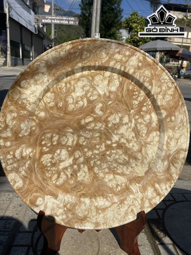 Mâm Gỗ Nu Nghiến Đường Kính 48,5 (cm)