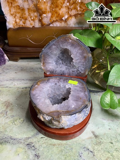 Bát Tụ Bảo Đá Mã Não Cao 18 Ngang 16 Sâu 18 (cm) 2,6kg