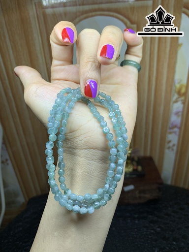Chuỗi Đá Cẩm Thạch Đường Kính Hạt 5 (mm) 22,8g