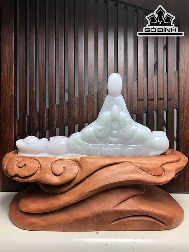 Ngộ Đạo Đá Cẩm Thạch Cao 118 Ngang 123 Sâu 11,3 (mm) 108g Riêng Đá Cao 69 (mm)