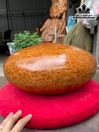 Chum Phú Quý Gỗ Nu Ngọc Am Cao 22 Đường Kính 43 (cm)
