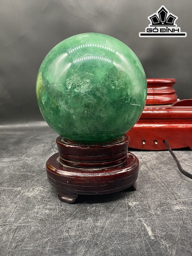 Bi Cầu Đá Flourite Đường Kính Hạt 12 (cm) 3,31kg