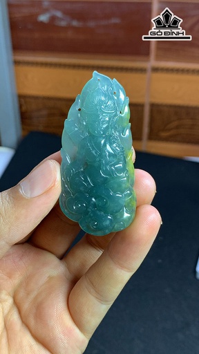 Mặt Dây Chuyền Tôn Ngộ Không Đá Cẩm Thạch Cao 59,9 Ngang 28,7 Sâu 8,4 (mm) 22g