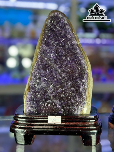 Hốc Thạch Anh Tím Cao 23 Ngang 19 (cm) 2,2kg