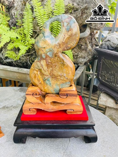 Quả Bầu Hồ Lô Tài Lộc Đá Can Thạch Cao 36 (cm) 4kg