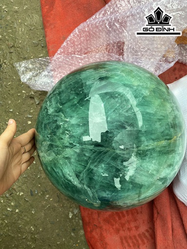 Bi Cầu Đá Flourite Đường Kính Hạt 31 (cm) 43kg