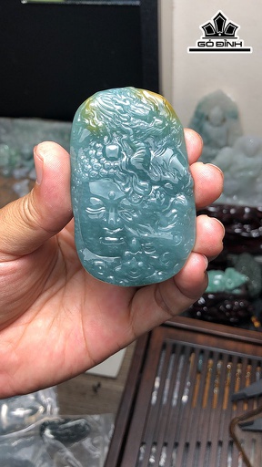 Nhất Niệm Chi Giao Đá Cẩm Thạch Cao 73 Ngang 45,7 Sâu 7,4 (mm) 51g