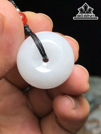 Tác Phẩm Đồng Điếu Đá Cẩm Thạch Cao 23,3 Ngang 13 (mm) 15g