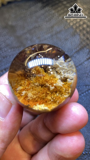 Bi Cầu Đá Thạch Anh Ưu Linh Đường Kính 31 (mm) 39g