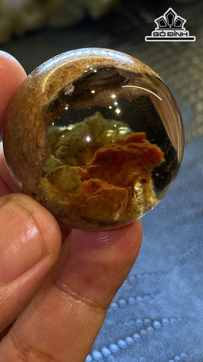 Bi Cầu Đá Thạch Anh Ưu Linh Đường Kính 34.8 (mm) 50,6g