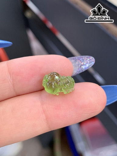 Mặt Dây Chuyền Tỳ Hưu Đá Peridot 5,1cts