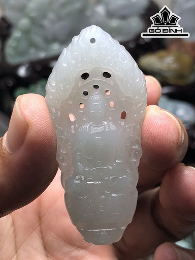 Mặt Dây Chuyền Adida Đá Cẩm Thạch Cao 57,4 Ngang 26 Sâu 5,4 (mm) 13,5g