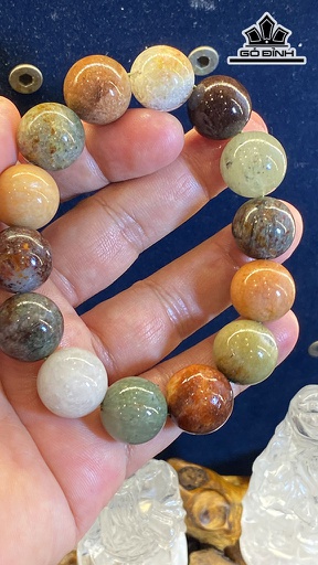 Vòng Tay Đá Thạch Anh Ưu Linh Đường Kính 16 (mm) 82,6g