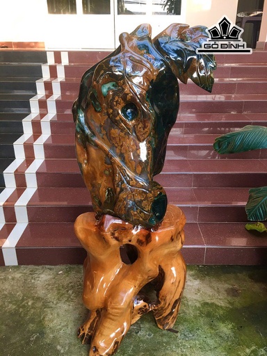 Tác Phẩm Chiếc Lá Đá Canxedon Cao 135 Ngang 40 Riêng Đá Cao 80 (cm) 74kg