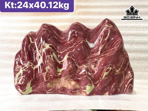 Tác Phẩm Đá Serpentine Cao 24 Ngang 40 (cm) 12kg