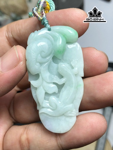 Mặt Dây Chuyền Niên Niên Hữu Dư Đá Cẩm Thạch Cao 51 Ngang 27,6 Sâu 10,2 (mm) 22,5g