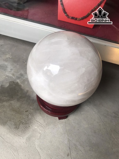 Bi Cầu Đá Thạch Anh Trắng 5kg