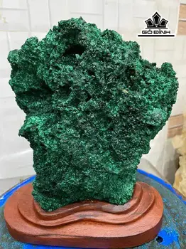 Tác Phẩm Đá Malachite Cao 22 (cm) 3,4kg