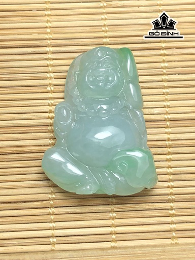 Mặt Dây Chuyền Di Lặc Đá Cẩm Thạch Cao 33 Ngang 24,4 Sâu 10,2 (mm) 12g