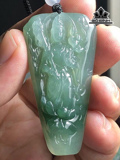 Mặt Dây Chuyền Hư Không Đá Cẩm Thạch Cao 52,5 Ngang 27,6 Sâu 7,5 (mm) 18g