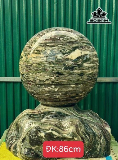 Bi Cầu Đá Serpentine Đường Kính Hạt 86 (cm) 2000kg