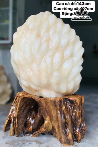 Tác Phẩm Đá Canxit Cao 143 Ngang 85 Riêng Đá Cao 97 (cm) 500kg