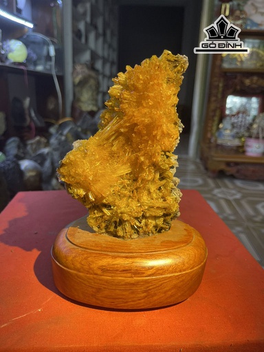 Bông Hoa Ưu Đàm Đá Trầm Tích Cao 20 (cm) 1,2kg