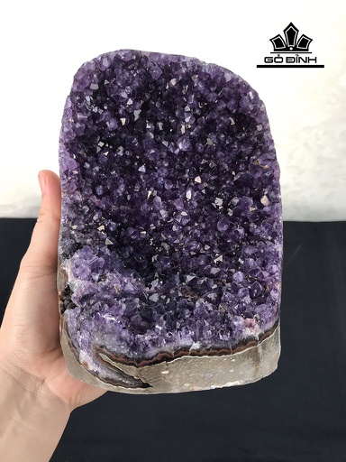 Hốc Đá Thạch Anh Tím Cao 17 Ngang 12 Sâu 11 (cm) 2,55kg